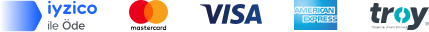 iyzico ile Öde – Mastercard, Visa, American Express, Troy